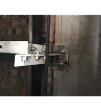 龍門架式鋼帶別墅梯安裝現(xiàn)場