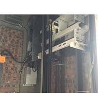 龍門架式鋼帶別墅梯安裝現(xiàn)場